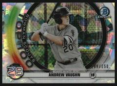 Andrew Vaughn [Atomic Refractor] Baseball Cards 2020 Bowman Chrome Scouts' Top 100 Prices