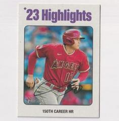Shohei Ohtani [White Border] #7 Baseball Cards 2024 Topps Heritage Prices