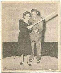 Babe Ruth [Claire Trevor] #27 Baseball Cards 1948 Swell Ruth Story Prices