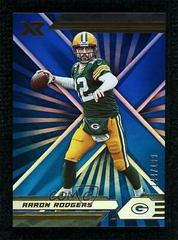 Aaron Rodgers [Blue] #36 Football Cards 2021 Panini XR Prices