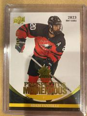 Adam Fantilli [Yellow] #PM-16 Hockey Cards 2023 Upper Deck Team Canada Juniors Prospectus Momentous Prices