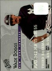 Wade Boggs #46 Baseball Cards 1995 Studio Prices