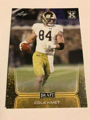 Cole Kmet [Gold] #24 Football Cards 2020 Leaf Draft Prices