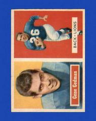 Gene Gedman #44 Football Cards 1957 Topps Prices