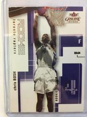 Chris Bosh #106 Basketball Cards 2003 Fleer Genuine Insider Prices