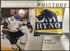 Ryan O'Reilly Hockey Cards 2021 SP Game Used Embroidered in History Prices