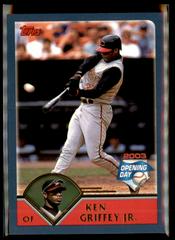 Ken Griffey Jr Baseball Cards 2003 Topps Opening Day Prices
