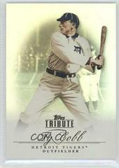 Ty Cobb #13 Baseball Cards 2012 Topps Tribute Prices