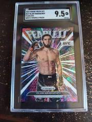 Islam Makhachev [White Sparkle] Ufc Cards 2023 Panini Prizm UFC Fearless Prices