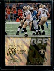 Drew Brees [Retail] #7 Football Cards 2017 Panini Absolute Kickoff Prices