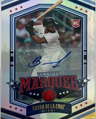Bryan De La Cruz [Autograph] #11 Baseball Cards 2022 Panini Chronicles Marquee Prices