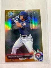 Anderson Tejeda [Gold Shimmer] #BCP247 Baseball Cards 2017 Bowman Chrome Prospects Prices