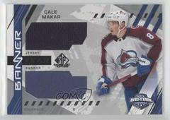 Cale Makar #BYA-MA Hockey Cards 2021 SP Game Used NHL Western Conference Banner Year Jersey Relics Prices