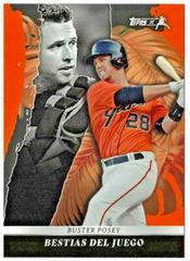 Buster Posey [Orange] #45 Baseball Cards 2022 Topps X Juan Soto Prices