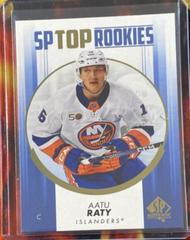Aatu Raty [Blue] #TR-45 Hockey Cards 2022 SP Authentic Top Rookies Prices
