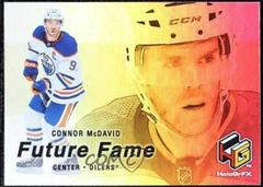 Connor McDavid Hockey Cards 2022 Upper Deck Holo GrFx Future Fame Prices