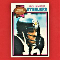 Jack Lambert [Cream Colored Back] Football Cards 1979 Topps Prices