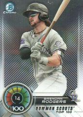Brendan Rodgers #BTP-14 Baseball Cards 2018 Bowman Scouts' Top 100 Prices