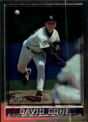David Cone Baseball Cards 1998 Topps Chrome Prices