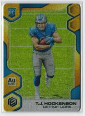 T. J. Hockenson [Gold] #124 Football Cards 2019 Panini Elements Prices