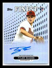 Tyler Skaggs [Orange Refractor] #RA-TS Baseball Cards 2013 Finest Rookie Autographs Prices