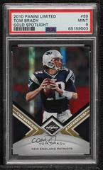 Tom Brady [Gold Spotlight] Football Cards 2010 Panini Limited Prices
