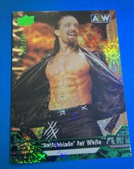 “Switchblade” Jay White [Green Pyro] #64 Wrestling Cards 2023 Upper Deck AEW Prices