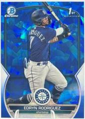 Edryn Rodriguez #BCP-185 Baseball Cards 2023 Bowman Chrome Prospects Sapphire Prices