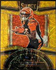 Tee Higgins [Gold Prizm] Football Cards 2020 Panini Select Rookie Selections Prices
