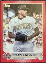 Joe Musgrove [Red] #ASG-44 Baseball Cards 2022 Topps Update All Star Game Prices