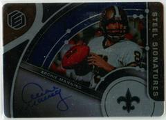 Archie Manning [Cobalt] #SS-AM Football Cards 2022 Panini Elements Steel Signatures Prices