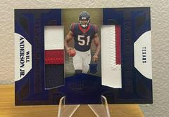 Will Anderson Jr. [Blue] #RR-7 Football Cards 2023 Panini Plates and Patches Rookie Reflections Prices