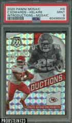 Clyde Edwards Helaire [Mosaic] #I5 Football Cards 2020 Panini Mosaic Introductions Prices