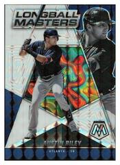 Austin Riley [White] #LM-3 Baseball Cards 2022 Panini Mosaic Longball Masters Prices