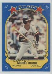 Miguel Dilone Baseball Cards 1981 Fleer Star Stickers Prices