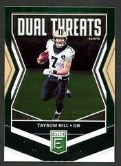 Taysom Hill [Green] #DT-5 Football Cards 2019 Donruss Elite Dual Threats Prices