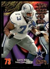 Larry Allen [Super Rave] #58 Football Cards 1998 Skybox Thunder Prices