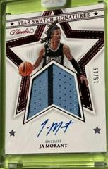 Ja Morant [Ruby] #11 Basketball Cards 2022 Panini Flawless Star Swatch Signature Prices