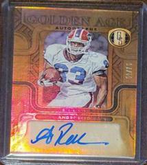 Andre Reed #GAA-ARE Football Cards 2022 Panini Gold Standard Golden Age Autographs Prices