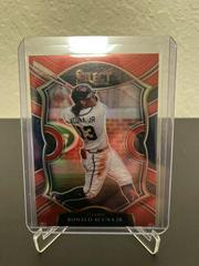 Ronald Acuna Jr. [Red] #10 Baseball Cards 2021 Panini Select Prices