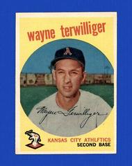Wayne Terwilliger #496 Baseball Cards 1959 Topps Prices