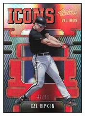 Cal Ripken [Spectrum Red] Baseball Cards 2021 Panini Absolute Icons Prices