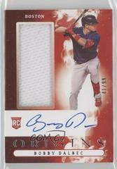 Bobby Dalbec #OJA-BD Baseball Cards 2021 Panini Chronicles Origins Rookie Jumbo Material Autographs Prices