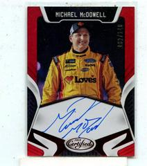 Michael McDowell [Red] #CS-MM Racing Cards 2018 Panini Certified Racing Nascar Signatures Prices