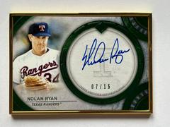 Nolan Ryan [Emerald] #TCA-NR Baseball Cards 2022 Topps Transcendent Collection Autographs Prices