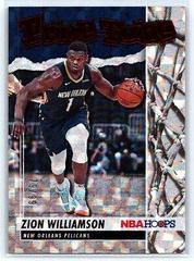Zion Williamson [Hyper Red] Basketball Cards 2021 Panini Hoops Prime Twine Prices