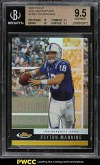 Peyton Manning [Gold Refractor] #3 Football Cards 2008 Topps Finest Prices