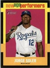 Jorge Soler #NAP4 Baseball Cards 2020 Topps Heritage New Age Performers Prices