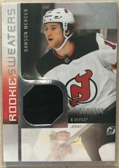 Dawson Mercer Hockey Cards 2021 SP Game Used Rookie Sweaters Prices