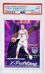 Tyrese Haliburton [Auto Purple Laser] Basketball Cards 2020 Donruss Prices